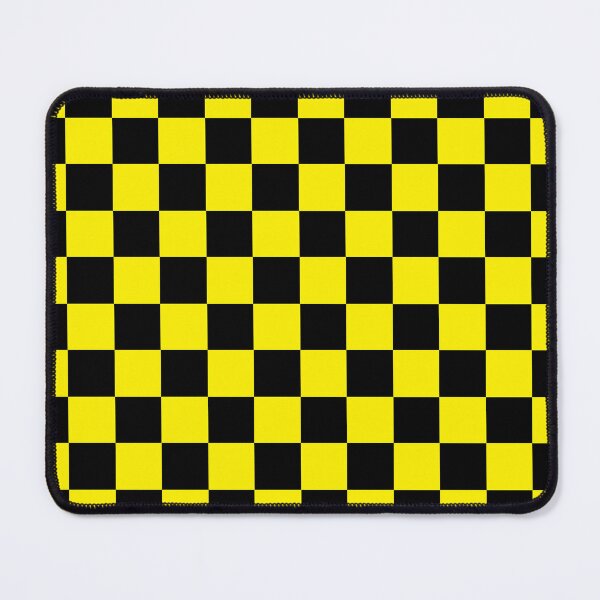 Item preview, Checkered Black and Yellow designed and sold by lornakay.