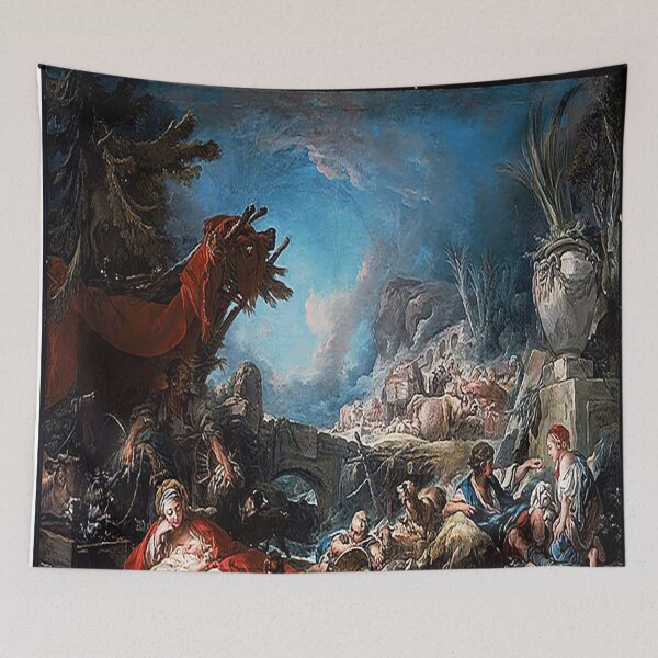 Item preview, François Boucher Halt at the Spring designed and sold by MARWA-STORE.