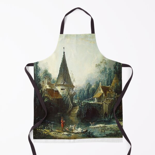Item preview, François Boucher Landscape near Beauvais designed and sold by MARWA-STORE.
