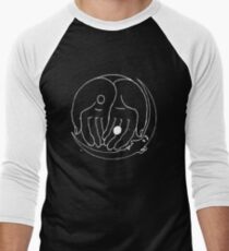 bon iver - skinny love American indie folk Men's Baseball ¾ T-Shirt