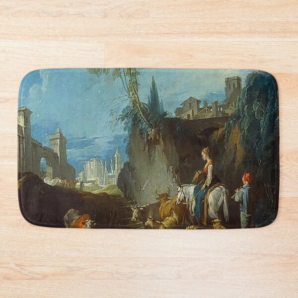 Item preview, Francois Boucher Crossing the Bridge designed and sold by MARWA-STORE.