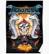 Heavy metal Poster