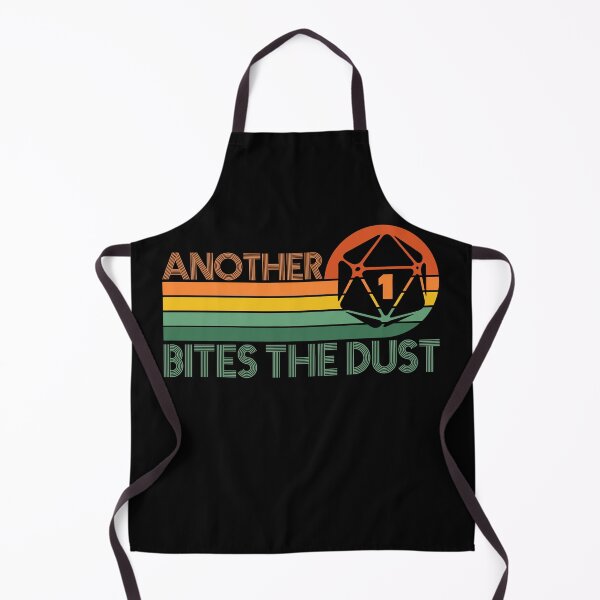 Item preview, D&D Crit Fail Another 1 Bites The Dust designed and sold by sunburstrpg.