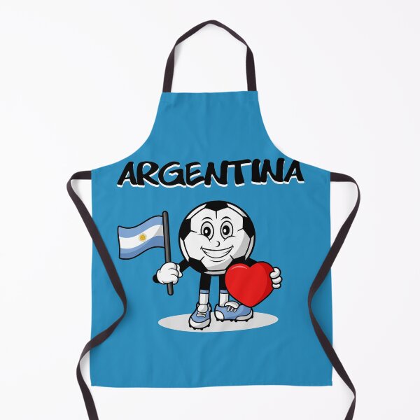 Item preview, Cute Argentina Football Lover Design designed and sold by Salukeart.