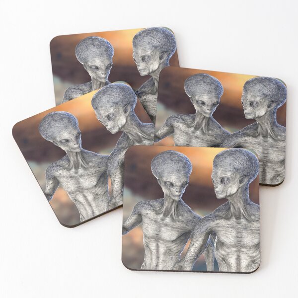 Item preview, Humanoid alien, 3D illustration designed and sold by Kateryna Kon.