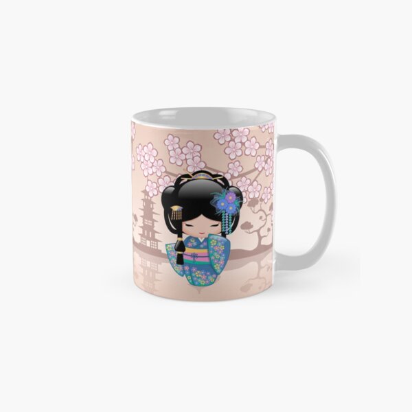 Japanese Keiko Kokeshi Doll Classic Mug