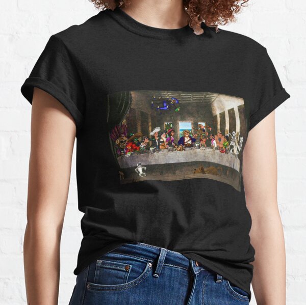 Last Monkey Island Supper - T-Shirts, Gadgets & Face Masks Classic T-Shirt