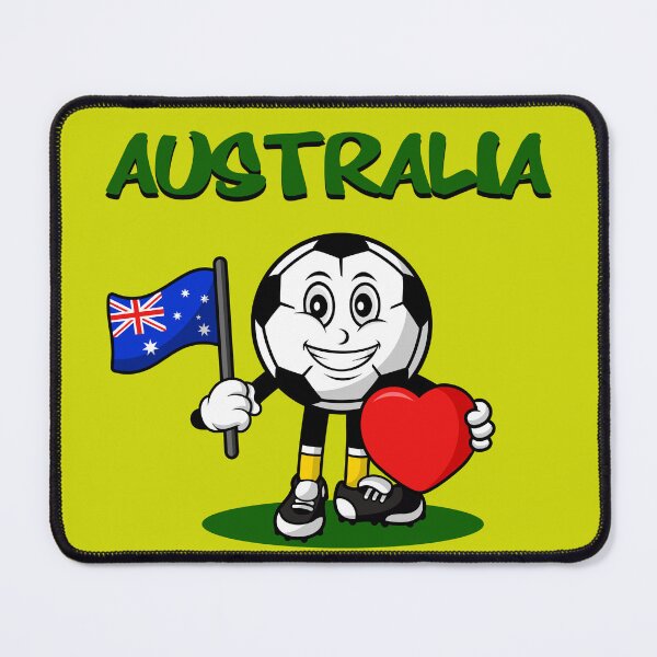Item preview, Cute Australia Football Lover Design designed and sold by Salukeart.