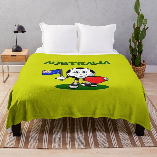 Item preview, Cute Australia Football Lover Design designed and sold by Salukeart.