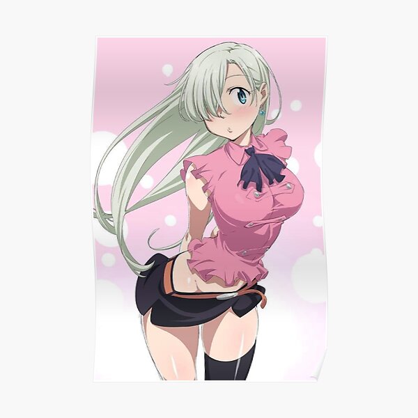 Nanatsu No Taizai Elizabeth Anime Posters Redbubble