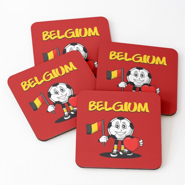 Item preview, Cute Belgium Football Lover Design designed and sold by Salukeart.