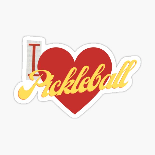 Item preview, PICKLEBALL - I LOVE PICKLEBALL - SPORT designed and sold by turntiner.