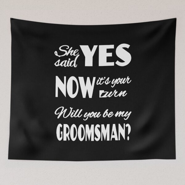 Item preview, Groomsmen Gifts/Best Man Gifts - Best Cute Gift for Him, Men, Best Friend or Brother - Be My Groomsman designed and sold by premiertreats.