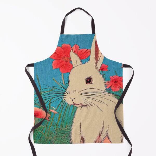 Item preview, Cutest Rabbit Girl with Whimsical Flowers designed and sold by wigobun.