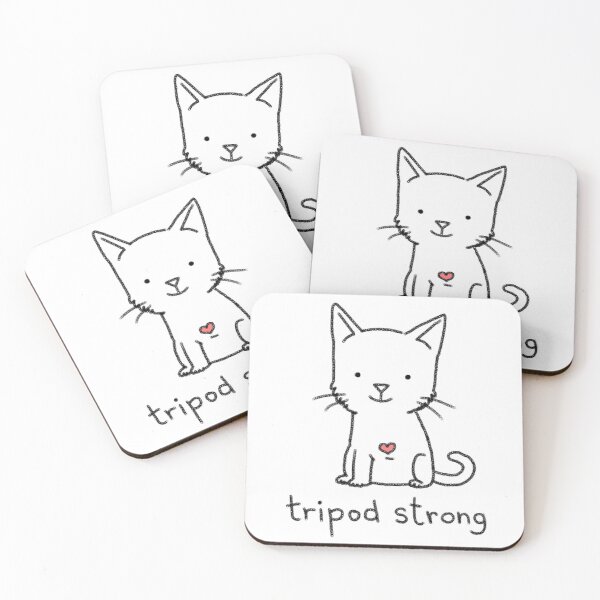 Item preview, Tripod Strong Kitty designed and sold by Furkid Studio.
