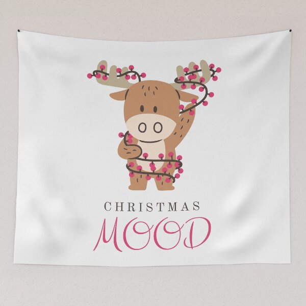 Item preview, Christmas Baby Moose designed and sold by OwnDesignOnline.
