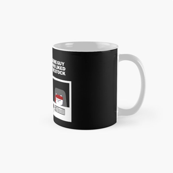 Item preview, Hedge Funds Angry At Roaring Kitty and Wallstreetbets - Stocks Gamestonk Finance Meme (white) designed and sold by MillennialMemer.