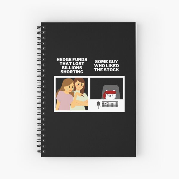 Item preview, Hedge Funds Angry At Roaring Kitty and Wallstreetbets - Stocks Gamestonk Finance Meme (white) designed and sold by MillennialMemer.
