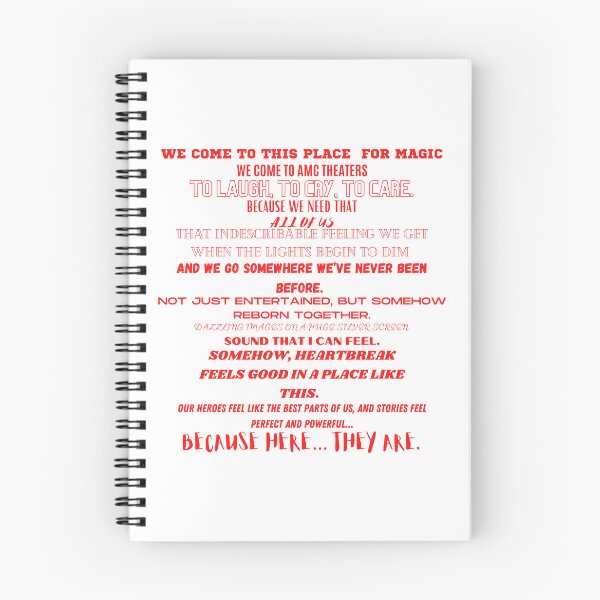 Item preview, AMC Theaters Speech designed and sold by BeamA60.