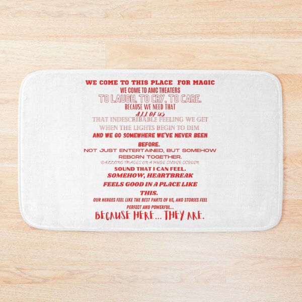 Item preview, AMC Theaters Speech designed and sold by BeamA60.