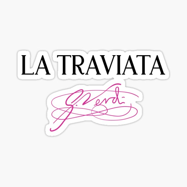 Item preview, La Traviata - Giuseppe Verdi designed and sold by Elisvass.