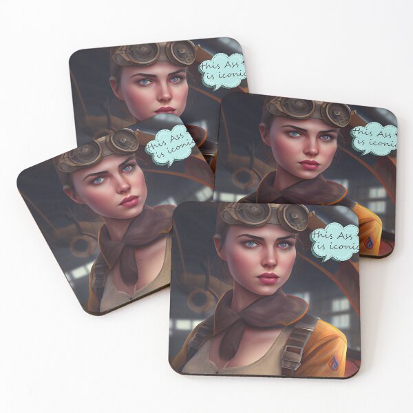Item preview, COMIC PILOT WOMAN designed and sold by Aliveforfun.