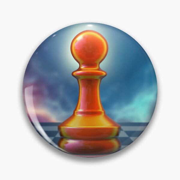 Item preview, Chess pawn, 3D illustration designed and sold by Kateryna Kon.