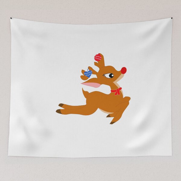 Item preview, Christmas Deer designed and sold by ShopLeilaArt.