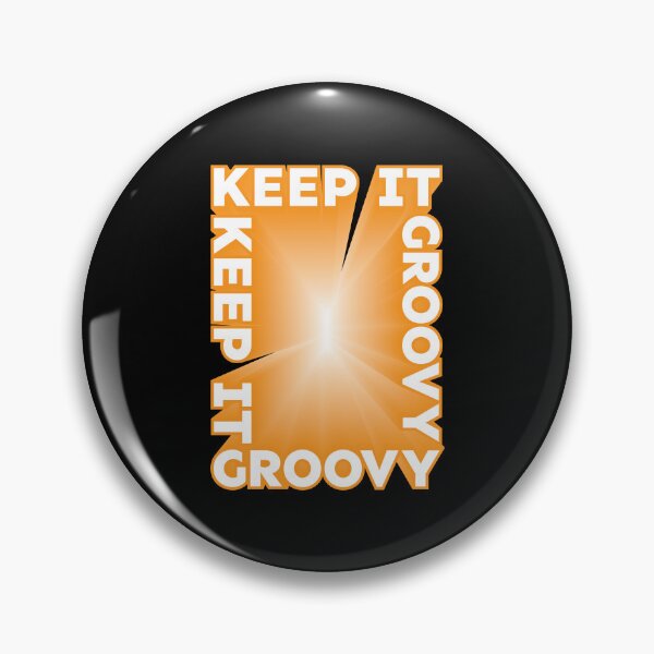 Item preview, Copy of Keep It Groovy 3D text gold white designed and sold by hockeng.