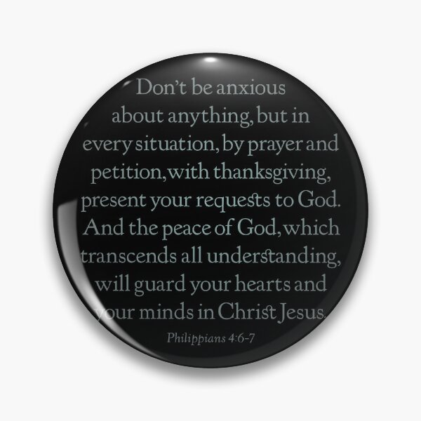 Item preview, Philippians 4:6-7 v.3 designed and sold by x1brett.