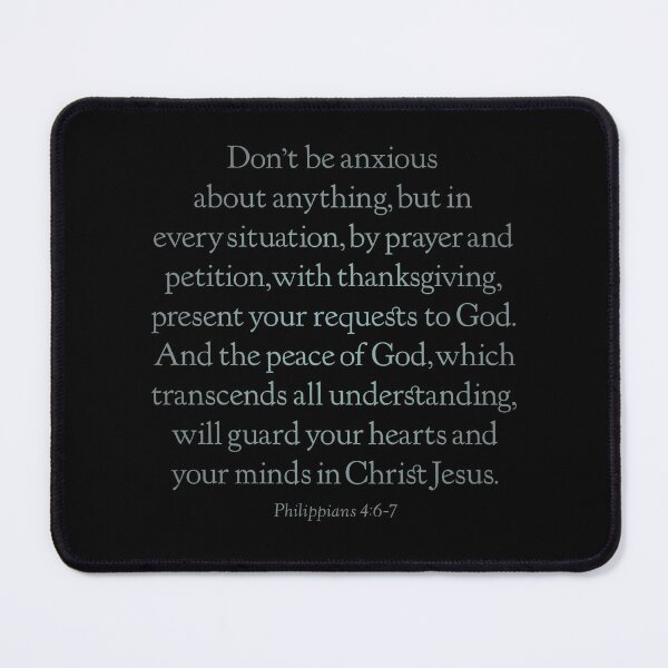 Item preview, Philippians 4:6-7 v.3 designed and sold by x1brett.