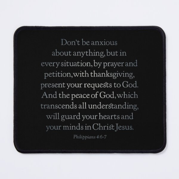 Item preview, Philippians 4:6-7 v.4 designed and sold by x1brett.