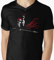 Spartan Men's V-Neck T-Shirt