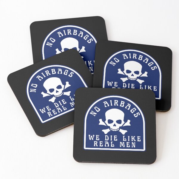 Item preview, No Airbags We Die Like Real Men designed and sold by patricke116.