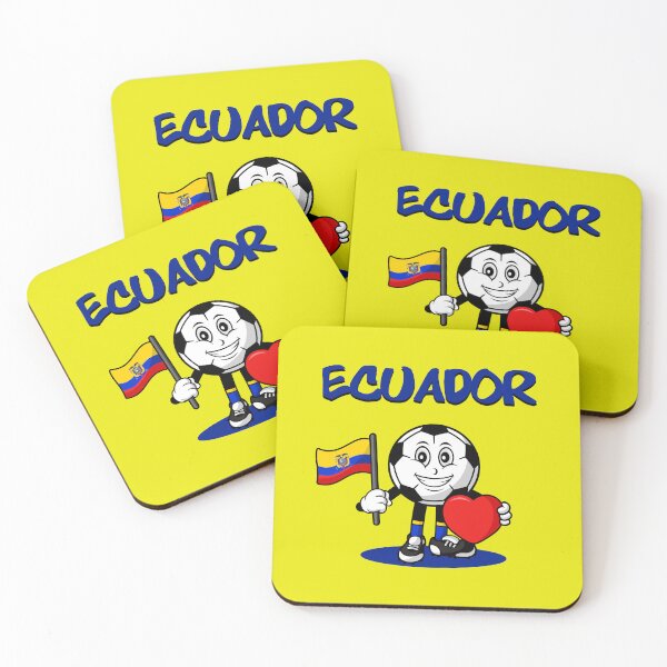 Item preview, Cute Ecuador Football Lover Design designed and sold by Salukeart.