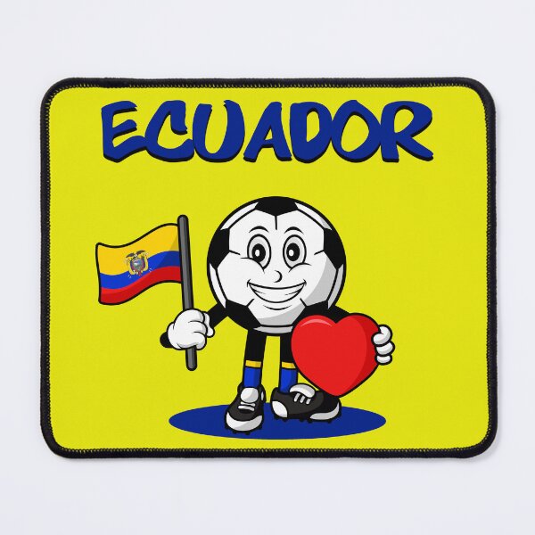 Item preview, Cute Ecuador Football Lover Design designed and sold by Salukeart.