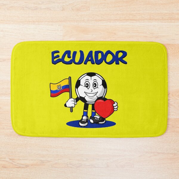Item preview, Cute Ecuador Football Lover Design designed and sold by Salukeart.