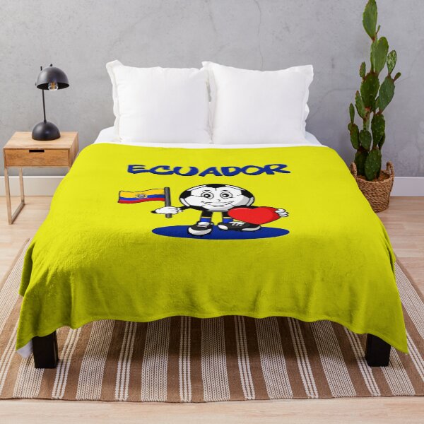 Item preview, Cute Ecuador Football Lover Design designed and sold by Salukeart.