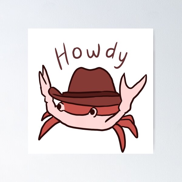 Item preview, Cowboy crab designed and sold by Mayarart.