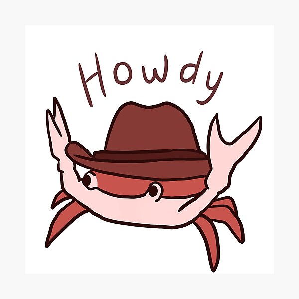 Item preview, Cowboy crab designed and sold by Mayarart.
