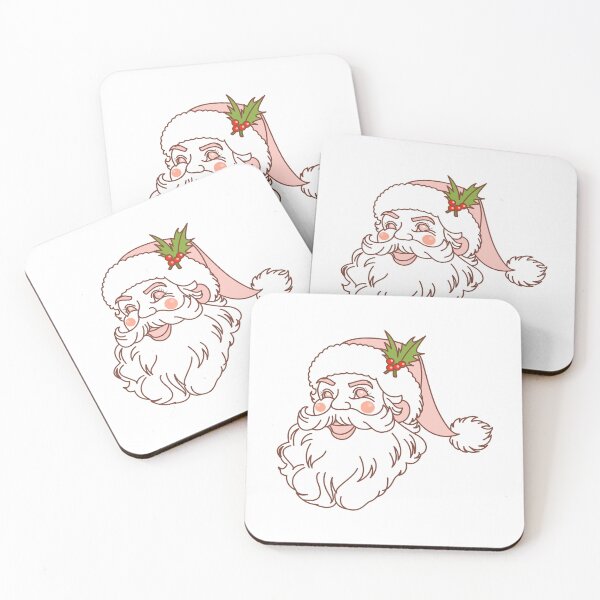 Item preview, retro vintage pink santa claus designed and sold by samirou99.