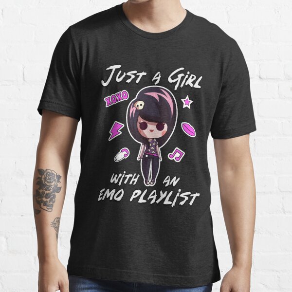 Just A Mom with An Emo Playlist - Emo Forever Goth Punk Punk Music Classic T-Shirt | Redbubble