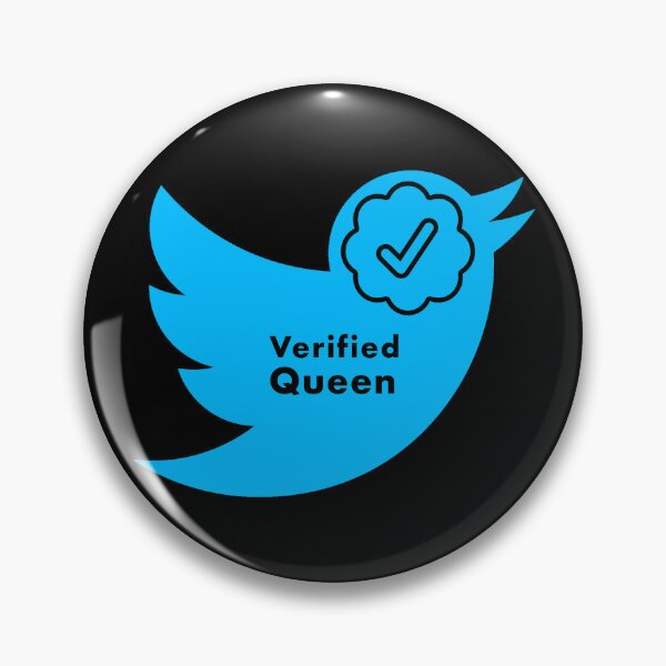 Account Verified Pins and Buttons for Sale