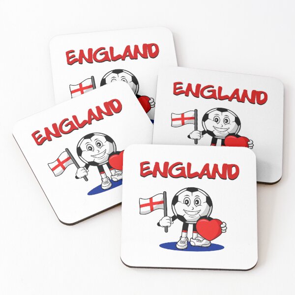 Item preview, Cute England Football Lover Design designed and sold by Salukeart.