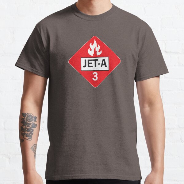 Jet-A Fuel Sign Classic T-Shirt