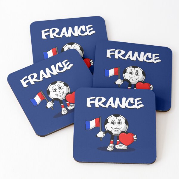 Item preview, Cute France Football Lover Design designed and sold by Salukeart.