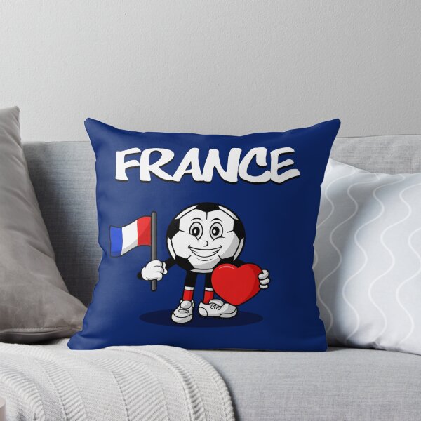 Item preview, Cute France Football Lover Design designed and sold by Salukeart.