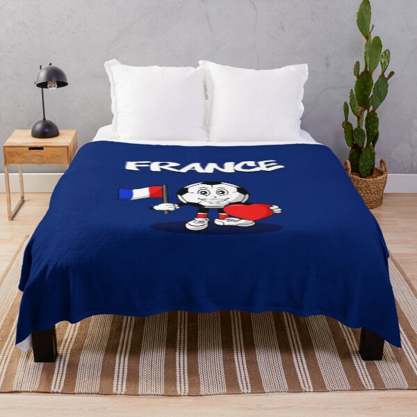 Item preview, Cute France Football Lover Design designed and sold by Salukeart.