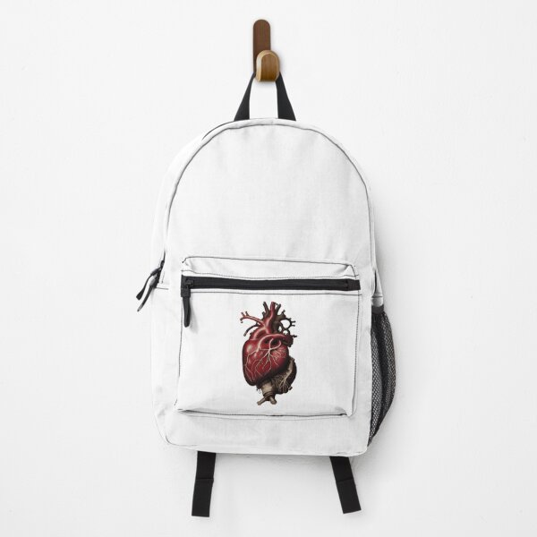 Item preview, Victorian mechanical heart anatomy illustration for medical nerds and doctors designed and sold by Mobius Spot Collective.