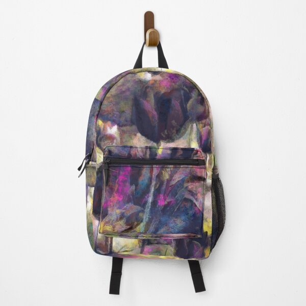 Item preview, Purple Tulips Moonlit Night Garden Passion designed and sold by JanineRileyArt.